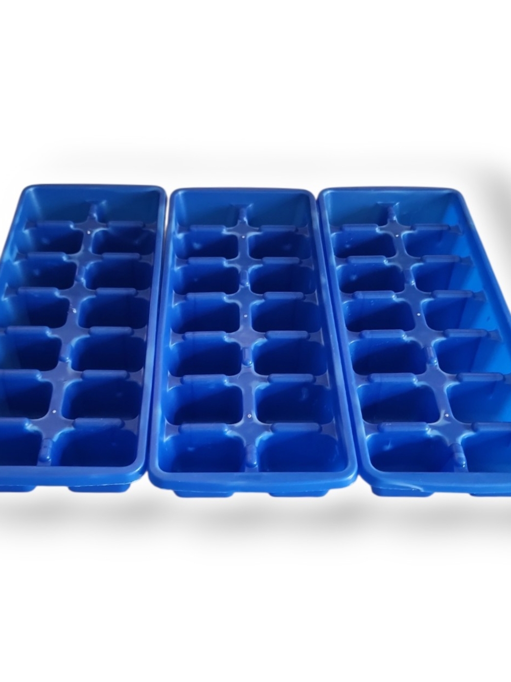 Blue Ice Cube Tray - Pack of 3